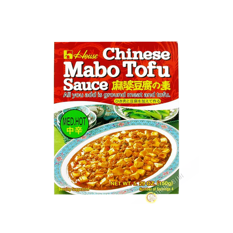 Sauce für Mabo tofou medium HOUSE 150g Japan Sauce für Mabo tofou medium HOUSE 150g Japan