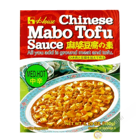 Sauce für Mabo tofou medium HOUSE 150g Japan