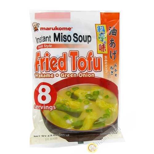 Soup miso tofu fried instant MARUKOME 190g Japan