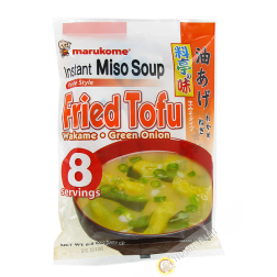 Zuppa di Miso sokeseki ryotei no aji aburaage MARUKOME 190g Giappone