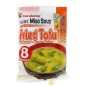Zuppa di Miso sokeseki ryotei no aji aburaage MARUKOME 190g Giappone Zuppa di Miso sokeseki ryotei no aji aburaage MARUKOME 190g Giappone