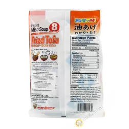 Soupe de miso tofu frit instantanée MARUKOME 190g Japon