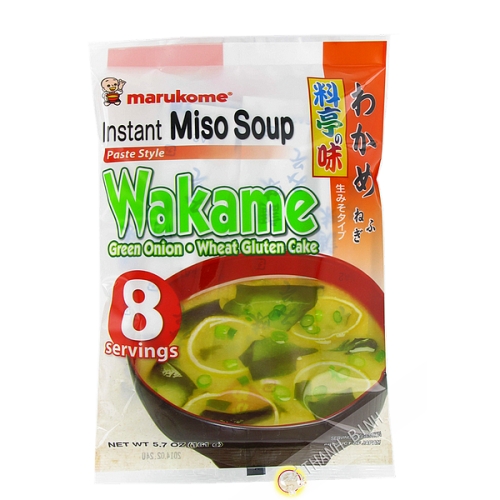 Súp miso wakame ăn liền MARUKOME 190g Nhật Bản