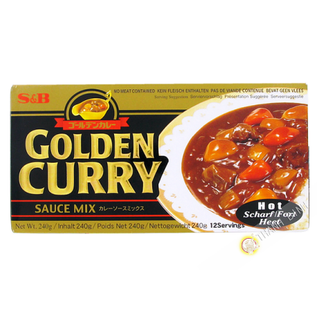 Preparazione curry spezie molto 240g JP