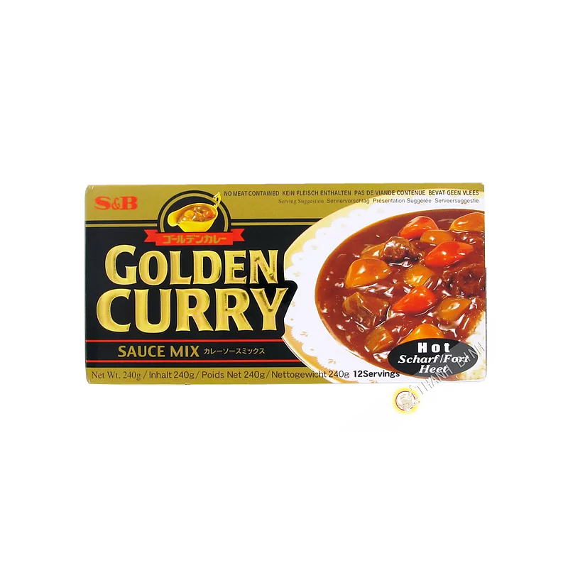 Preparazione curry spezie molto 240g JP
