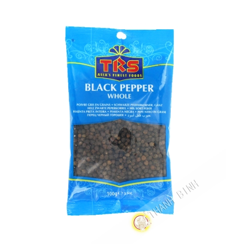 Black pepper whole TRS 100g United Kingdom