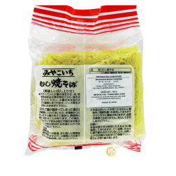 Pâte de blé Yakisoba sans sauce 5pcs MIYAKOICHI 750g Japon