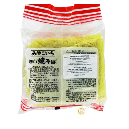Bột mì Yakisoba không sốt 5 pcs MIYAKOICHI 750g Nhật Bản