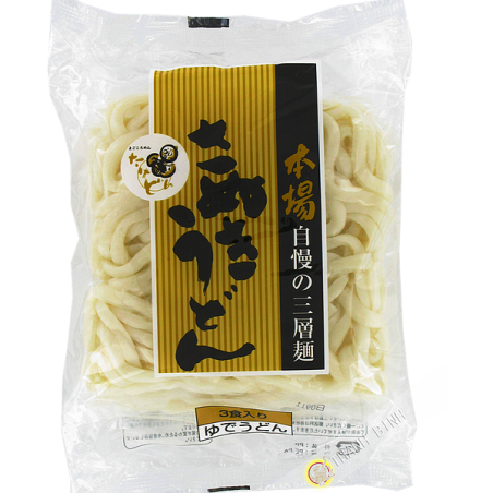 Noodle sanuki yude udon senza salsa di 3pcs MIYATAKE 600g Giappone