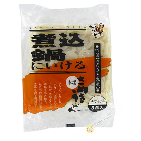 Nouille de blé udon sans sauce 3pcs MIYATAKE 600g Japon