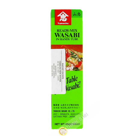 Rafano verde wasabi neri in tubo YAMACHU 43g Giappone
