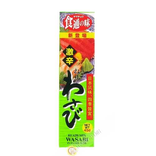 Wasabi en el tubo de YAMACHU 45g de Japón