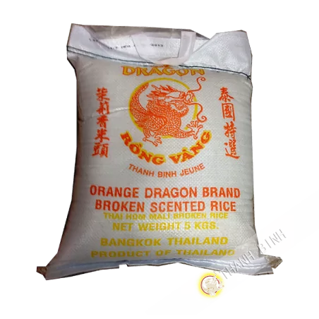 Riz cassé 2 fois Dragon Or 5kg