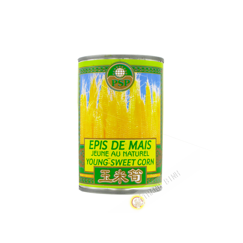 Le orecchie dei giovani di mais natura PSP 425g Thailandia Le orecchie dei giovani di mais natura PSP 425g Thailandia