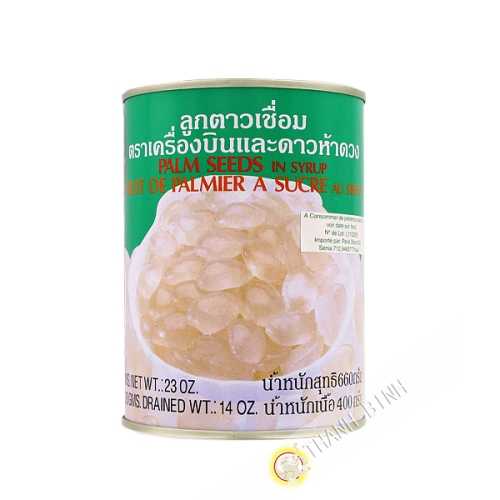 Attaps in sirup FIVE STARS AEROPLANE 660g Thailand