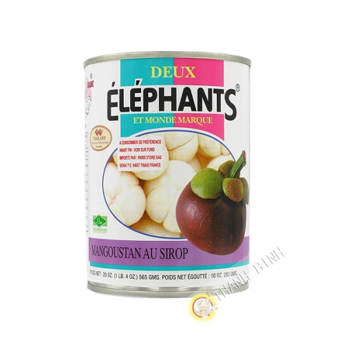 Mangosteen in syrup ELEPHANTS 565g Thailand