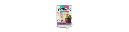 Mangosteen in syrup ELEPHANTS 565g Thailand
