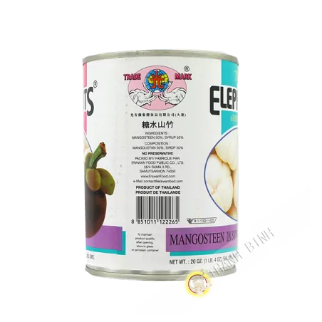 Mangostán en jarabe de ELEFANTES 565 g Tailandia