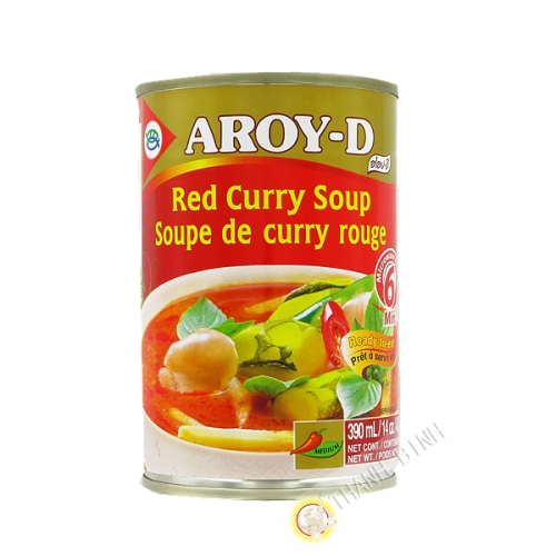 Zuppa di curry rosso AROY-D 400g Thailandia