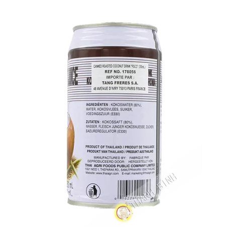 Juice of coconut toasted to the puple FOCO 350ml Thailand