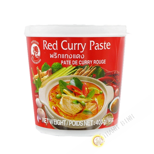 Pate de curry rojo de 400g