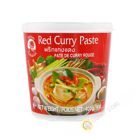 Pate curry rouge 400g