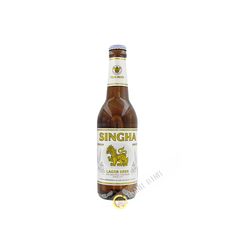Bière SINGHA 330ml 5° Thailande Bière SINGHA 330ml 5° Thailande