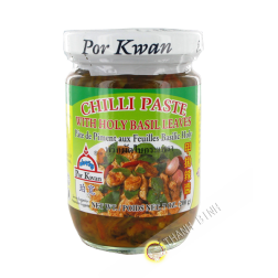 Pasta di peperoncino, foglie di Basilico, Tia Per POR KWAN 200g Thailandia