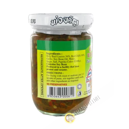 Sốt ớt và rau quế POR KWAN 200g Thái Lan