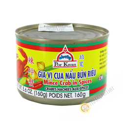 Granchio tagliati con spezie POR KWAN 160g Thailandia