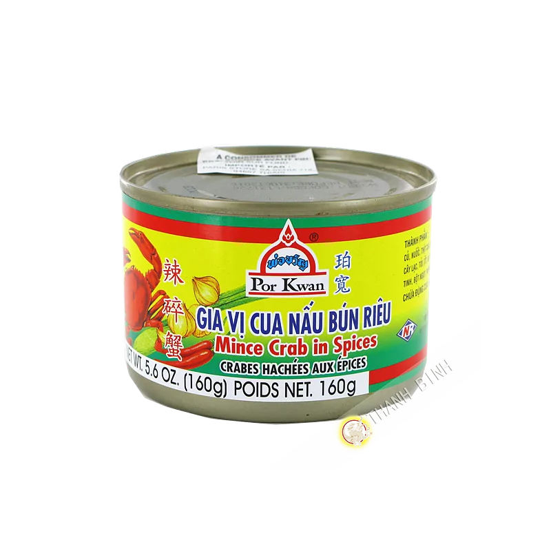 Crabs hachees spice 160g