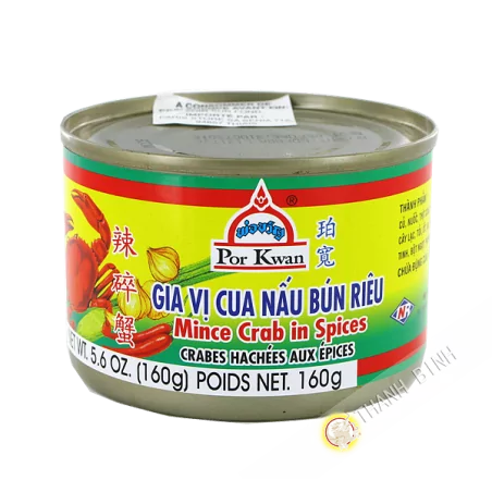 Crabs hachees spice 160g