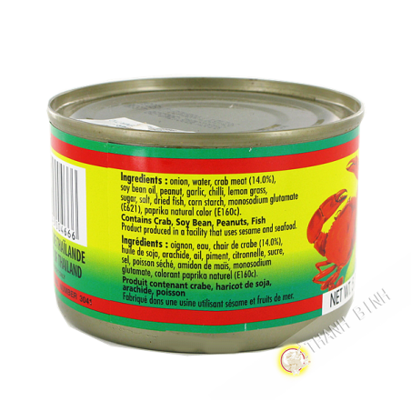 Granchio tagliati con spezie POR KWAN 160g Thailandia