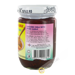 Zubereitung suppe Satay, chili und knoblauch gebraten POR KWAN 227g Thailand