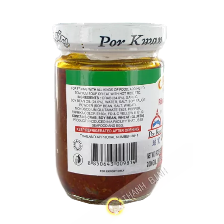 Cua xay ngâm dầu POR KWAN 200g Thái Lan