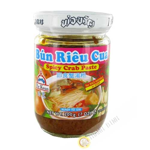 Sauce Bun rieu cua spicy crab POR KWAN 200g Thailand