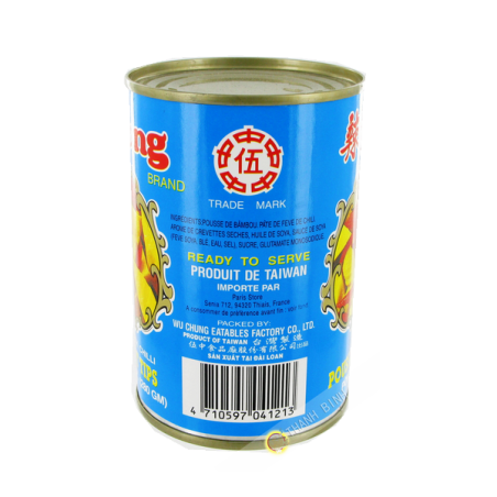 Cresce di bambù piccante WU CHUNG 280g di Taiwan