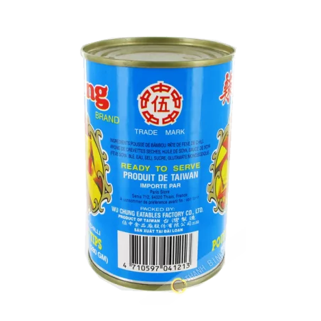 Cresce di bambù piccante WU CHUNG 280g di Taiwan