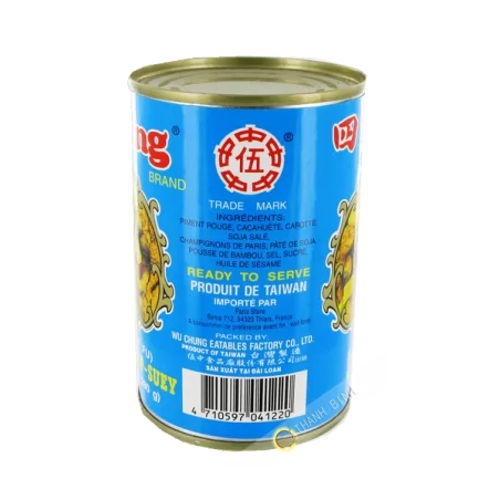 Plat végétarien Quatre saveurs, WU CHUNG 280g Taiwan