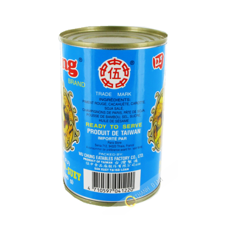 Vegetariani 4 sapori WU CHUNG 280g di Taiwan