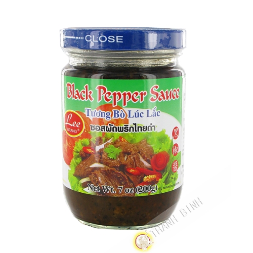 Sauce poivre noir LEE 200g Thailande