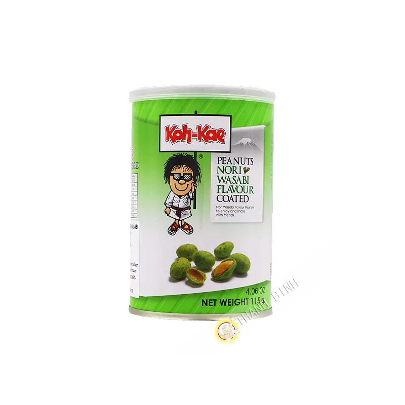 Cacahuete wasabi 115g