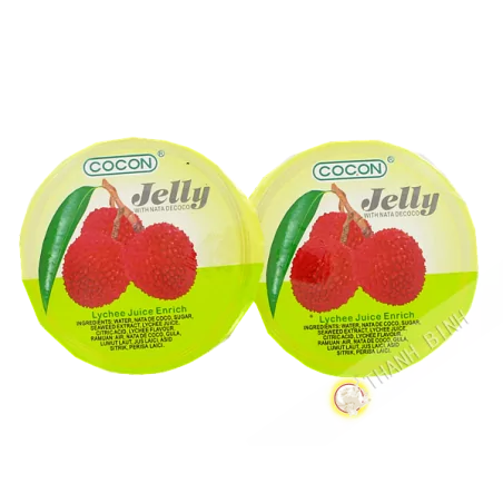 Jelly nata lychee 236g