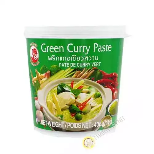 La pasta de curry verde de 400g