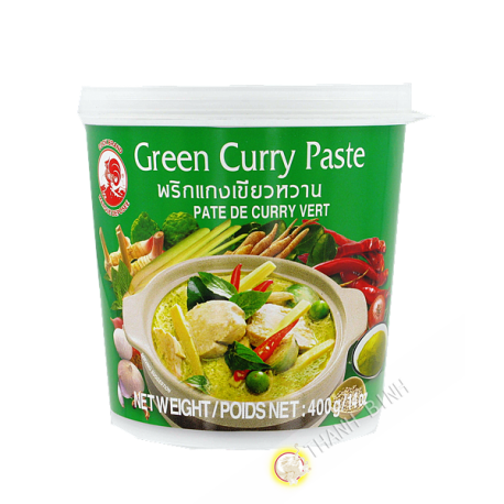 La pasta de curry verde de 400g