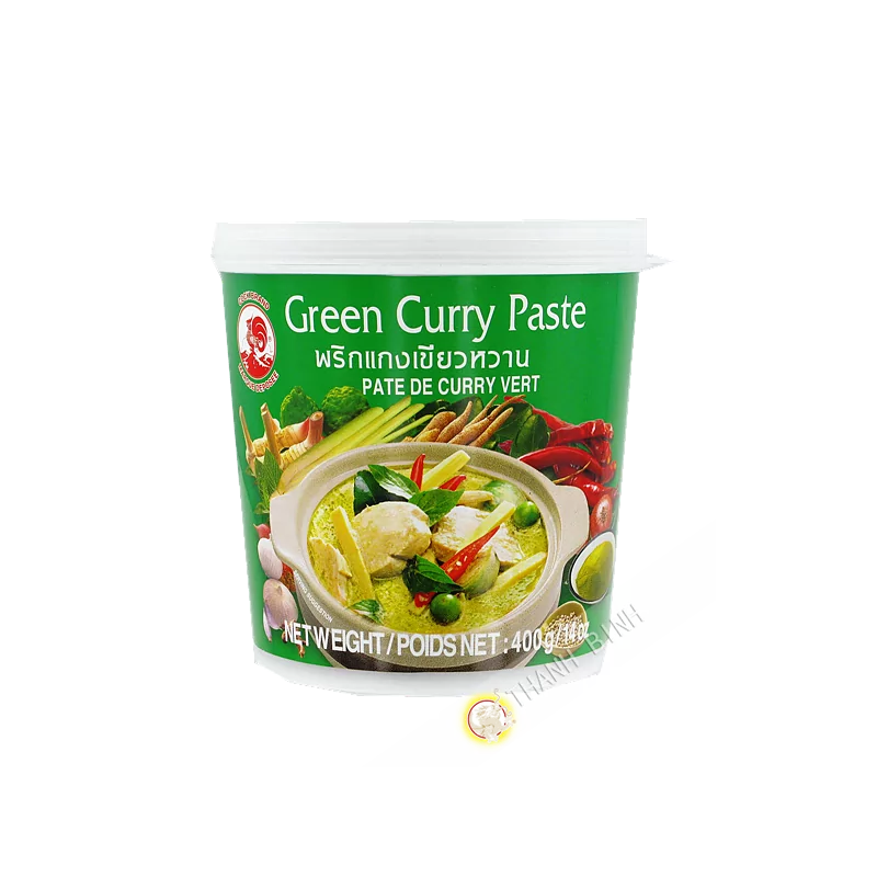 La pasta de curry verde de 400g