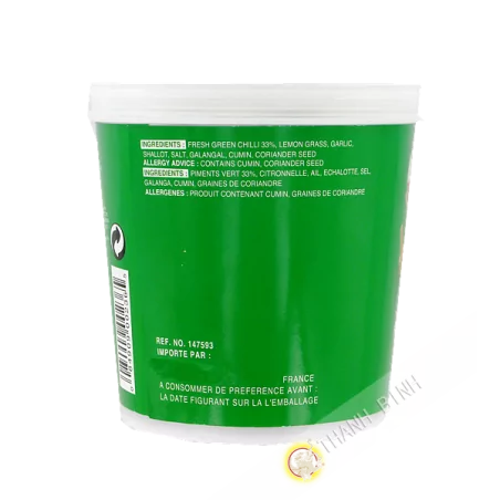 la pasta di Curry verde CAZZO 400g Thailandia