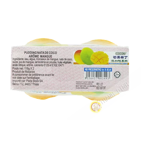 Jelly nata de coco Mango COCOON 236g Thailand