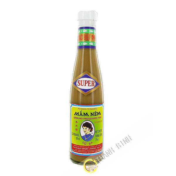 Sauce anchois Mam Nem CO BA 200ml Thailande