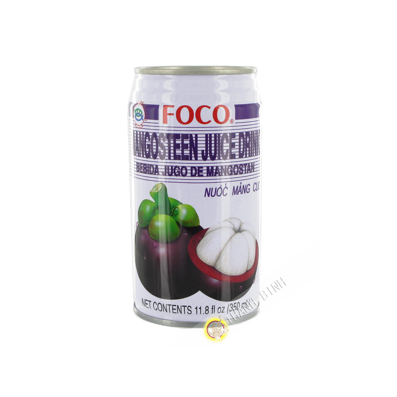 Jus de mangoustan FOCO 350ml Thailande Jus de mangoustan FOCO 350ml Thailande